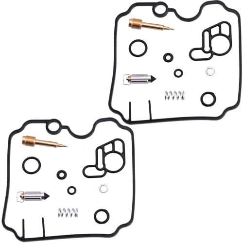 2Pcs Carburetor Repair Rebuild Kit Fit for Yamaha XJ600N XJ600S Diversion 1992 1993 1994 M-XJ600
