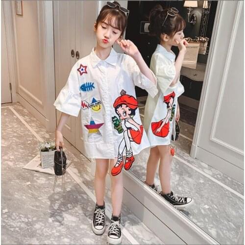 2020 new wholesale girls ruffles hooded dress fashion thicken autumn winter cotton girls dresses 3-8t C421