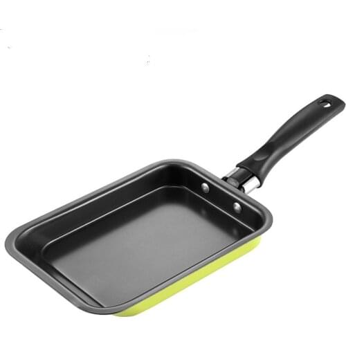 2021 New Arrival Easy to Clean Omelet Pans Japan Style Egg Pans Mini Grill Pans Cooking Tools Kitchen Tools