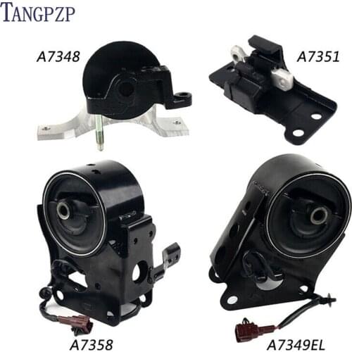 ORIGINAL 11270-8J10A 4PCS A7348 A7351 A7358 A7349EL Motor Mounts & Trans Mount For 2004-2009 Nissan Altima Quest Maxima 3.5L