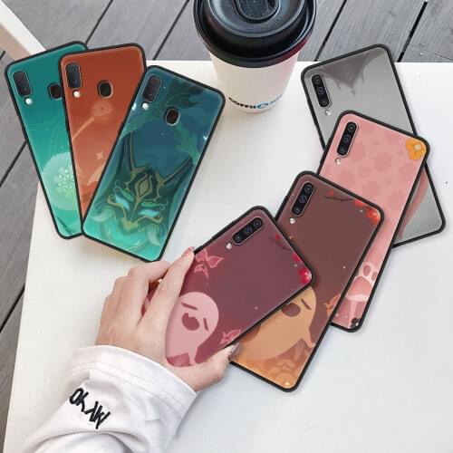 Genshin Impact Icon Case for Samsung Galaxy A50 A10 A70 A20e A40 A20s A12 A30 M31 M51 M30s M21 A10s Soft Phone Cover A10e Funda