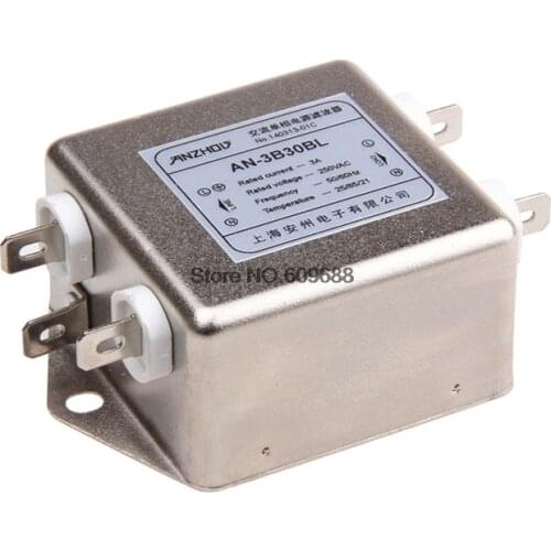 AN-3B30BL 3A 250V High Performance EMI Power Filter PLC Special Filter Inductor