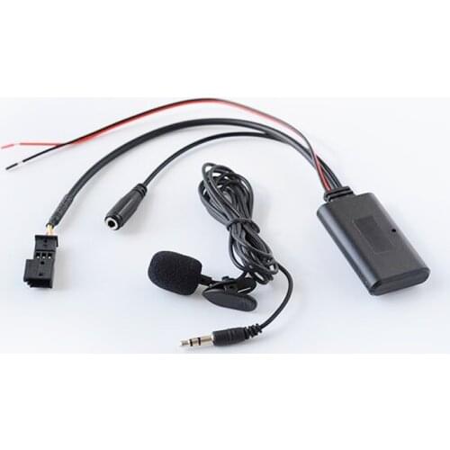 300CM Bluetooth MP3 AUX Adapter audio Cable Smartphone Calling Handsfree For BMW BM54 E39 E46 E38 E53 X5 16:9 Navigation Screen