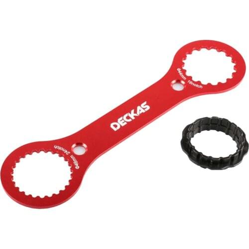 DECKAS Bike Bottom Bracket Installation Tools Spanner Bicycle BB DUB Repair Wrench for TL-FC32/TL-FC25/BBR6O/MT800/L-FC24/XTR/DA