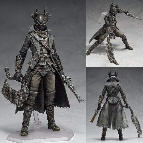 Bloodborne Figure Figma 367 Bloodborne Hunter Action Figure Collectable Model Toy