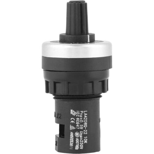 Resistance Switch 10k Potentiometer Variable Speed Drive 22mm Invert Panel VFD VSD