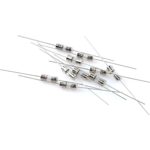 3.6*10mm 0.5A 1A 1.5A 1.6A 2A 2.5A 3A 3.15A 4A 5A 6A 6.3A 8A 10A 12A 15A 250V lead wire Slow glass fuse