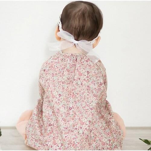 1Pc Lovely Baby Girls Flower Headband Kids Children Lace Headband Elastic Hair Band Accessories