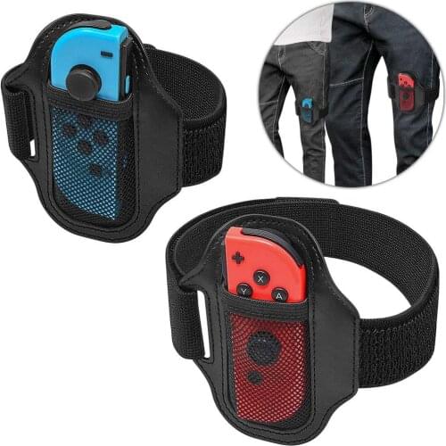 Leg Strap for Nintendo Switch Ring Fit Adventure Joy-Cons, Adjustable Elastic Band for NS Accessories Controller Games, 2021