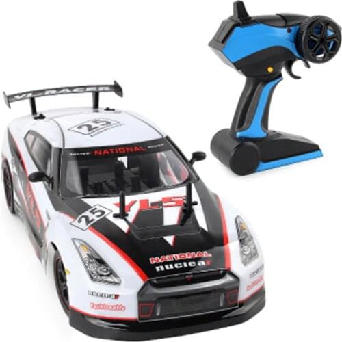 1:10 RC Car High Speed 2.4G Remote Control Vehicle 4WD Radio Wireless Racing Car Toys With Light Rechargeable Cars For Kids Boys