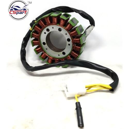 Magneto Stator 18 Pole Coil4 Wire With Trigger 250CC CN250 CF250 172MM Kazuma Kinroad Dune Scooter ATV Quad Go Kart Buggy Parts