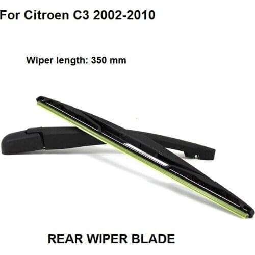 DR For Citroen C3 2002-2010 Rear Windscreen Windshield Wiper Arm And Wiper