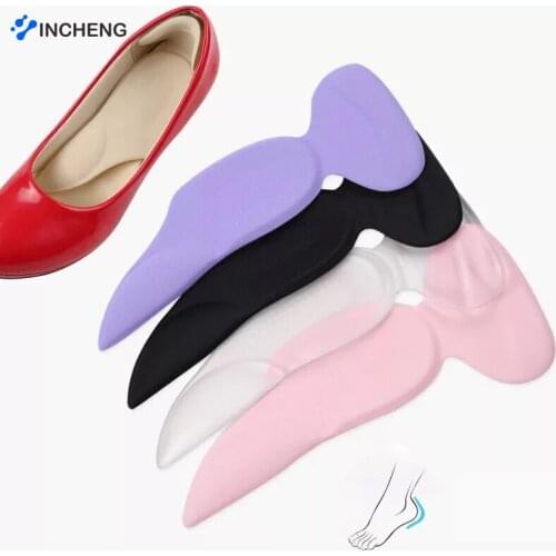 INCHENG Insole Pad Inserts Arch Support Flat Feet Cushion Heel Soft Back Breathable Relieve Pressure For High Heel Shoe