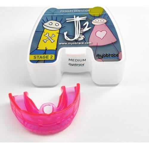 Dental Orthodontic Myobrace J2 Brace/MRC J2 Medium Hardness Material/Arch Development Help Juniors Habit Correction