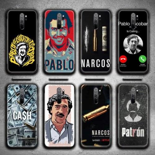 Narcos TV Series Pablo Escobar Phone Case for Redmi 9A 9 8A 7 6 6A Note 10 9 8 8T Pro Max K20 K30 Pro