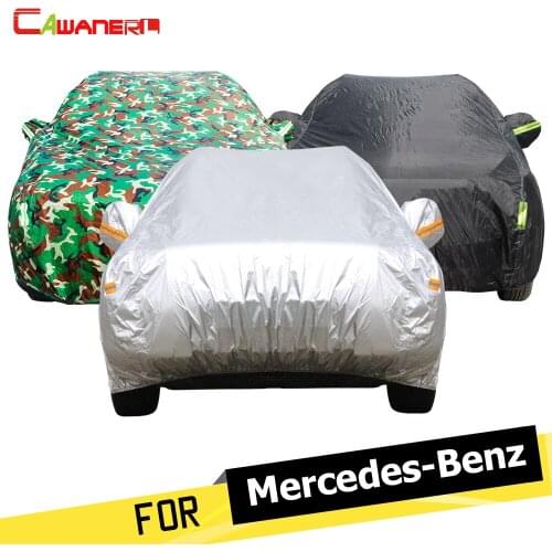 Cawanerl Car Cover SUV Sun Rain Snow Protector Cover For Mercedes Benz GLA200 GLA220 GLA260 GLE300 GLE320 GLE350 GLE400 GLE450