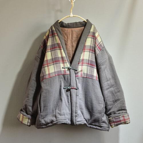 Women Loose Padded Patchwork Short Coat Outerwear Parkas Ladies Spliced Coat Female 2020 Winter Parkas