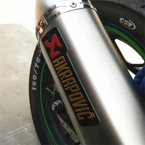 Car Motorcycle Aluminium Heat-resistant Exhaust Pipes Sticker Scorpio Decal Personality Fashion Good Looking