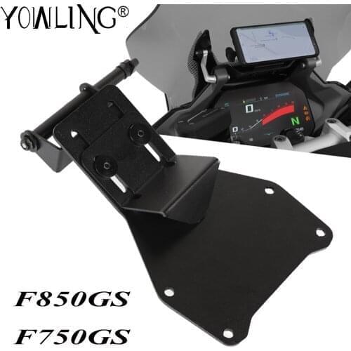 For BMW F850GS F750GS F750 F850 GS 2018 2019 2020 2021 Motorcycle Navigation Bracket Holder Mobile Phone GPS Plate Stand Support