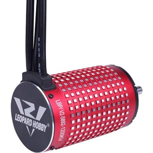 FATJAY Leopard Hobby LBP5892 V2 brushless inrunner 5892 1340KV 1200KV 980KV 780KV sensorless 4-pole motor for RC car boat