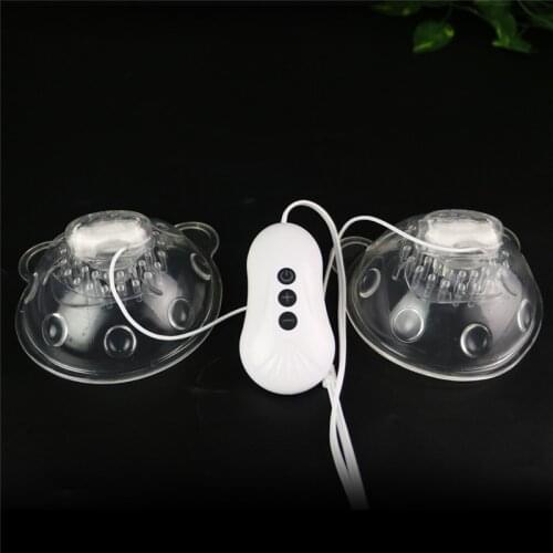 2020 New Electric Sucking Licking Pump Sex Toys For Women Vibrating Breast Massage Sucker Pump Cups Vibrator Nipple Sex Shop