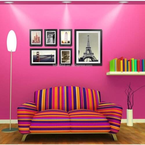 MOLBAB Wood Photo Frame Gallery Wall 6PCS/Set Modern Style Flat Moulding Border Wooden Picture Frames Home Decor 7/12/16 Inch