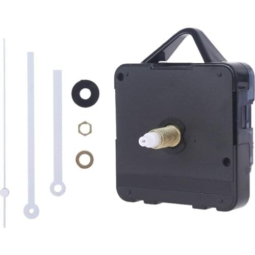 P15D Classic Quartz Wall Clock Movement Mechanisms Battery Powered DIY Repair Parts Replacement with Long Hands