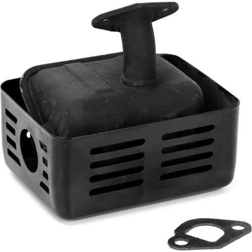 Muffler Exhaust Assembly + Gasket Replacement For Honda GX160 GX200 Generator,168/170F Gasoline Engine Parts Set