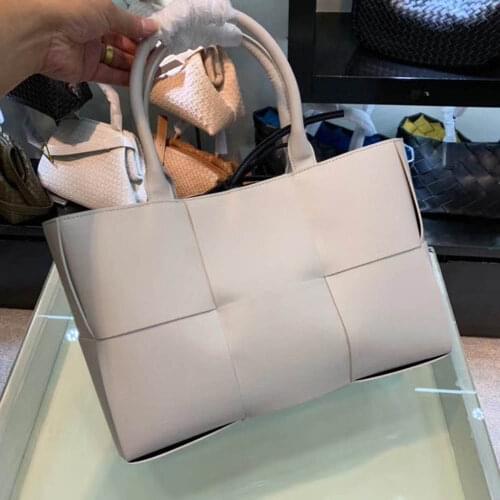 Summer Handbag Large Plus 41cm Fashion Luxury Handbag Women Bags Designer Knit Shoulder Bag Messenger Girl Handmade Woven Purses