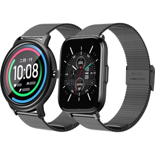 Metal Strap For Xiaomi Mibro air Watchbands Stainless Steel mesh Bracelet Correa pulsera For Mibro Color Wristband Accessories