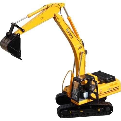 Original 1:35 Xgma Xg822 833 Excavator Zinc Alloy Construction Truck Mechanical Model for Gift, Collection, Promotion