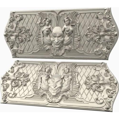 Palace decor_1 3d model STL relief for cnc STL format Palace decor_1 3d model for cnc stl relief artcam vectric aspire