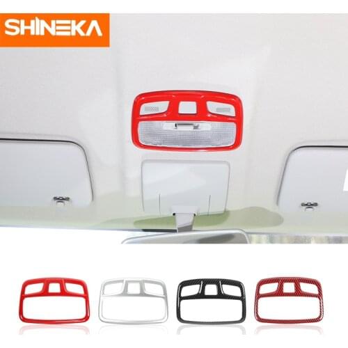 SHINEKA Interior Mouldings For Suzuki Jimny Car Roof Lamp Trim Frames Reading Light Decoration Cover For Suzuki Jimny 2019
