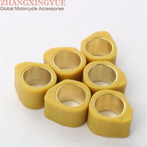 Scooter high performance Variator Roller Weights 8gram 20x15mm for SUZUKI Burgman 125 K2-K6 K7-L1 Uc Epicuro X - K1 125 Sixteen