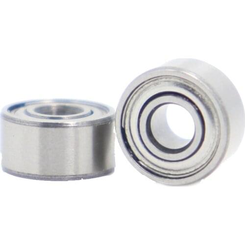 SMR693C ZZ Bearing 3x8x4 mm ABEC-5 2PC Stainless Steel Hybrid Ceramic Bearing S693ZZ Ball Bearings S693C