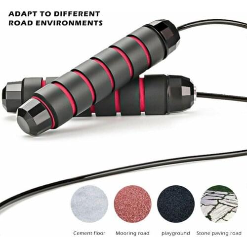 10ft / 3Meters Adjustable Boxing Skipping Rope Weighted Jump Adult Speed Ropes Kids