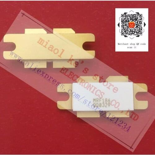 100%Original: MRF186 mrf186 [ 28-65V 2X400mA 120W 1.0GHZ CASE375B-04 ] - High quality original transistor