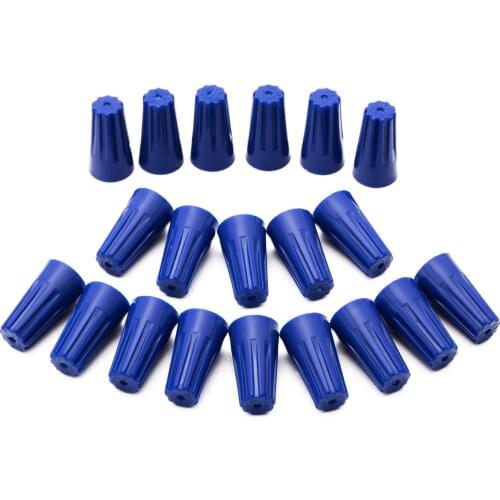 70Pcs Assorted Electrical Wire Twist Connectors Terminals Cap Nut Rotating Kit 4 Colors 4 Sizes 22-14 AWG