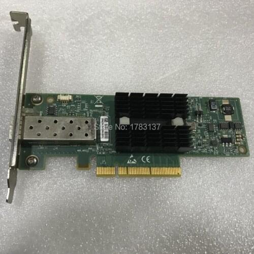 Free shipping MNPA19-XTR 10GB CONNECTX-2 PCIe X8 10Gbe SFP + Network Card Bracket baffle for MNPA 19-XTR tested working