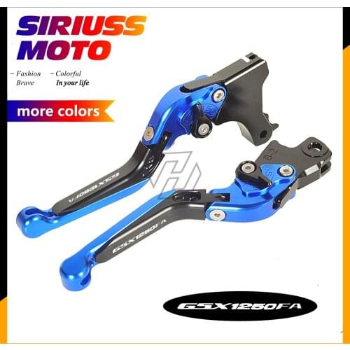CNC Motorcycle Foldable Lever Motocross Brake Clutch Levers Case for Suzuki GSX1250 GSX 1250 F/SA/ABS 2010-2016