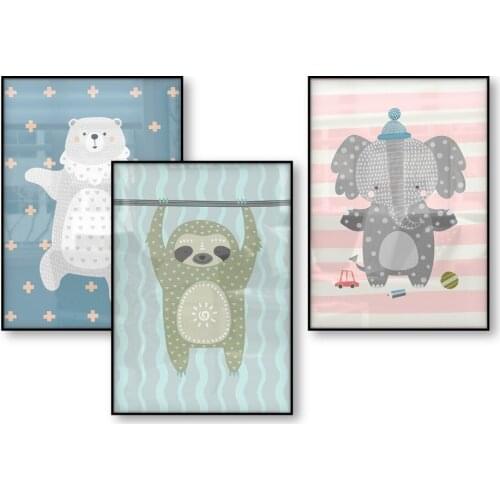 Fine Comma Wall Pictures In The Nursery