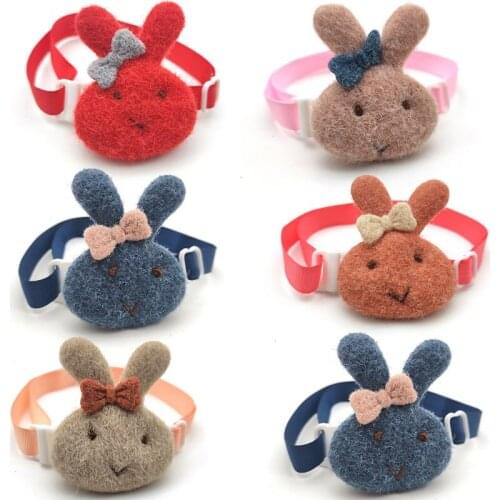 30/50 Pcs Dog Accessories for Small Dogs Rabbit Style Dogs Pet Bowtie Necktie Adjustable Puppy Dog Collar Bowtie Pet Grooming