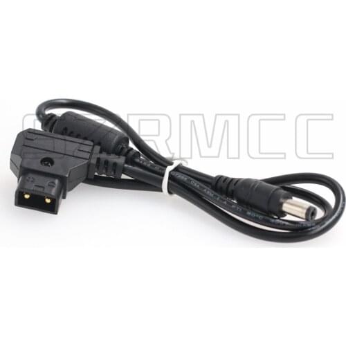Anton Bauer d tap 2 Pin Male to DC 5.5 x 2.1mm 12V Power Cable for Atomos Shogun Inferno KiPRO LCD Monitors