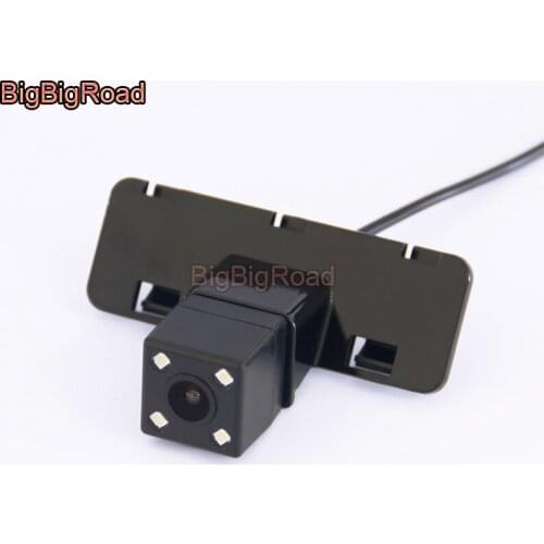 BigBigRoad Car Rear View Backup CCD Camera For Suzuki Swift 2008 2009 2010 2011 Night Vision Waterproof Parking Camera