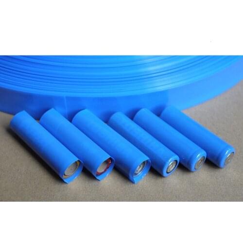 No. 5 AA battery cover has been cut PVC heat shrinkable tube No. 5 battery skin color