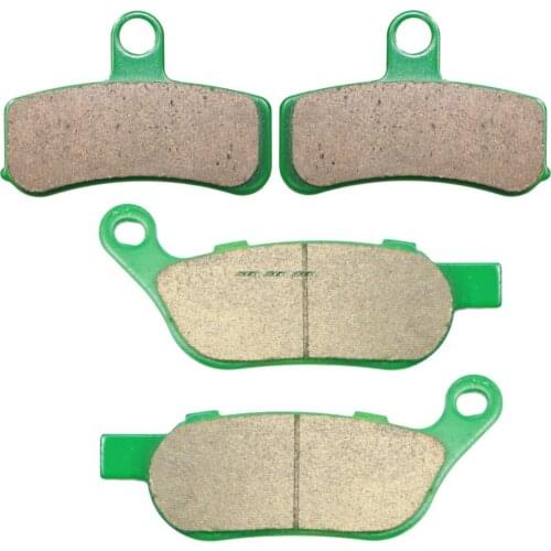 Brake Pads Set For Fld Switchback 2012 & Up/ Fls Softail Slim 2012 - 2014 / Flstf Fat Boy Lo 2010 2011 2012 2013 2014