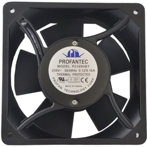 P2189HBT brand new original Taiwan for Hong AC230V17689 high temperature cooling fan