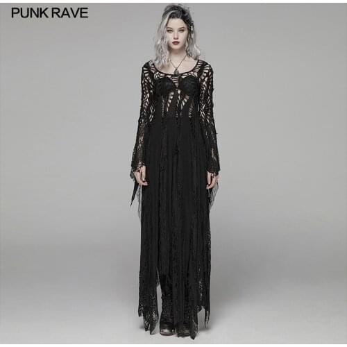 Женские свитера и кардиганы PUNK RAVE China At AliExpress