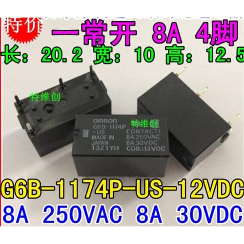 Relay G6B-1174P-US-12VDC G6B-1174P-US-DC12V