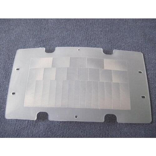 #RX-8001-2, Fresnel Lens, Sensitive angle 120, PE materials, Size: 46X84mm, Focal length 30mm, Distance 10m